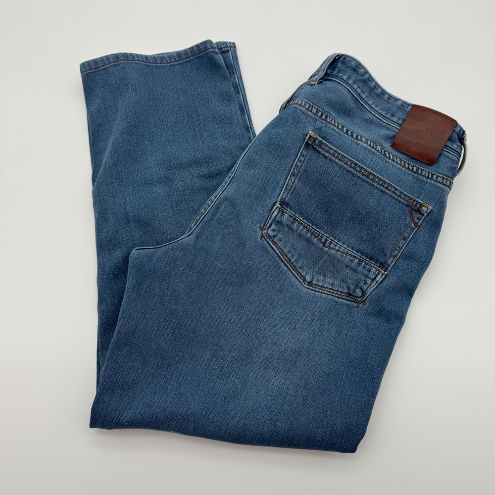 Tommy Bahama Mens Straight Leg Jeans Medium Wash Blue Denim 36x30